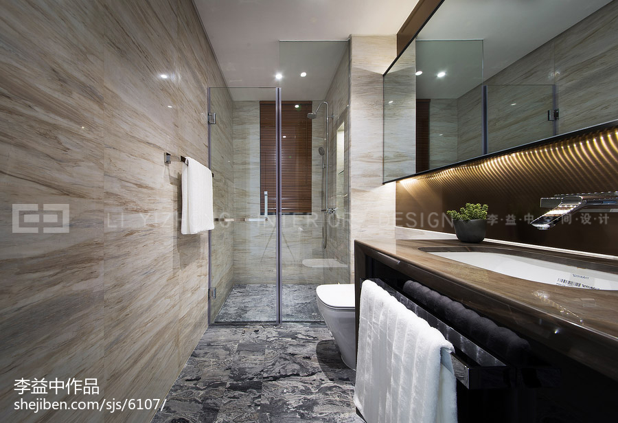 现代风格浴室设计效果图片