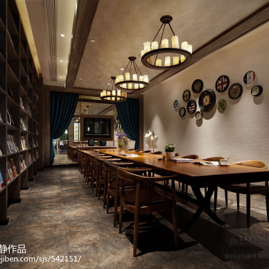 深圳LE乐咖啡餐厅设计效果图