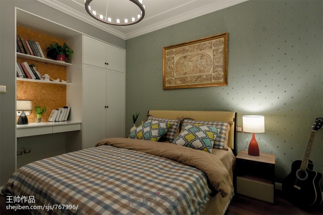 摩登时代现代卧室设计效果图