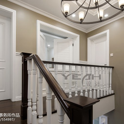 别墅美式楼梯装修效果图片