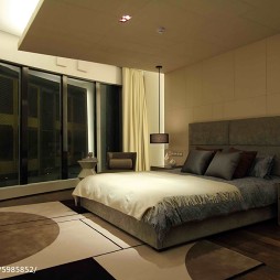 现代公寓卧室样板房设计