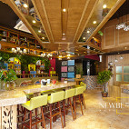 色彩明艳咖啡厅设计