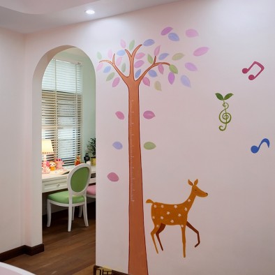 儿童房手绘墙画