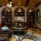 美式迷人情调家装设计客厅效果图