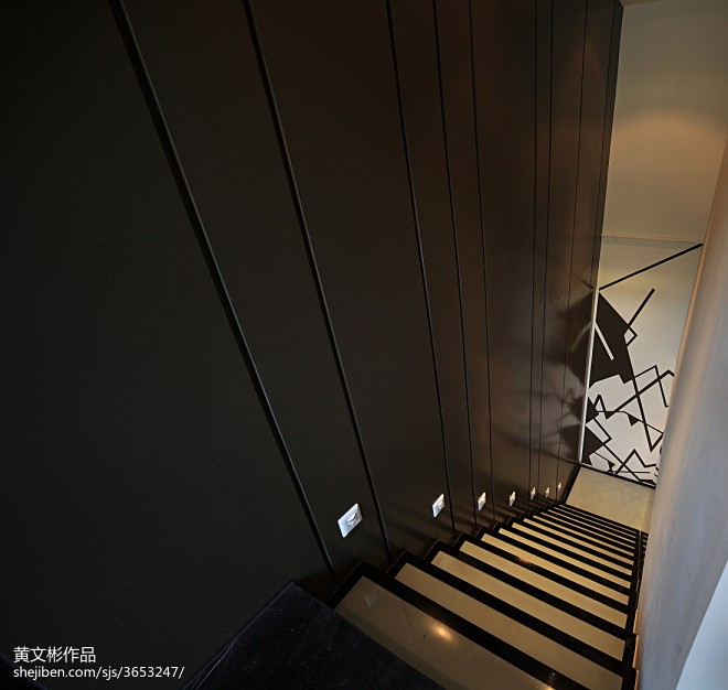honeywell智能安防展厅楼梯设计