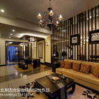 北京四合原创中式客厅设计