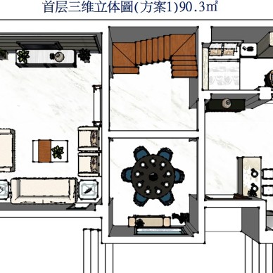 上海院子联排别墅户型分析_2299960
