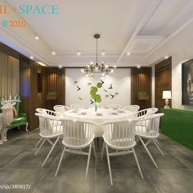 [主题餐厅] 刘彬设计丨四月空间规划设计——匠心小厨_2351776