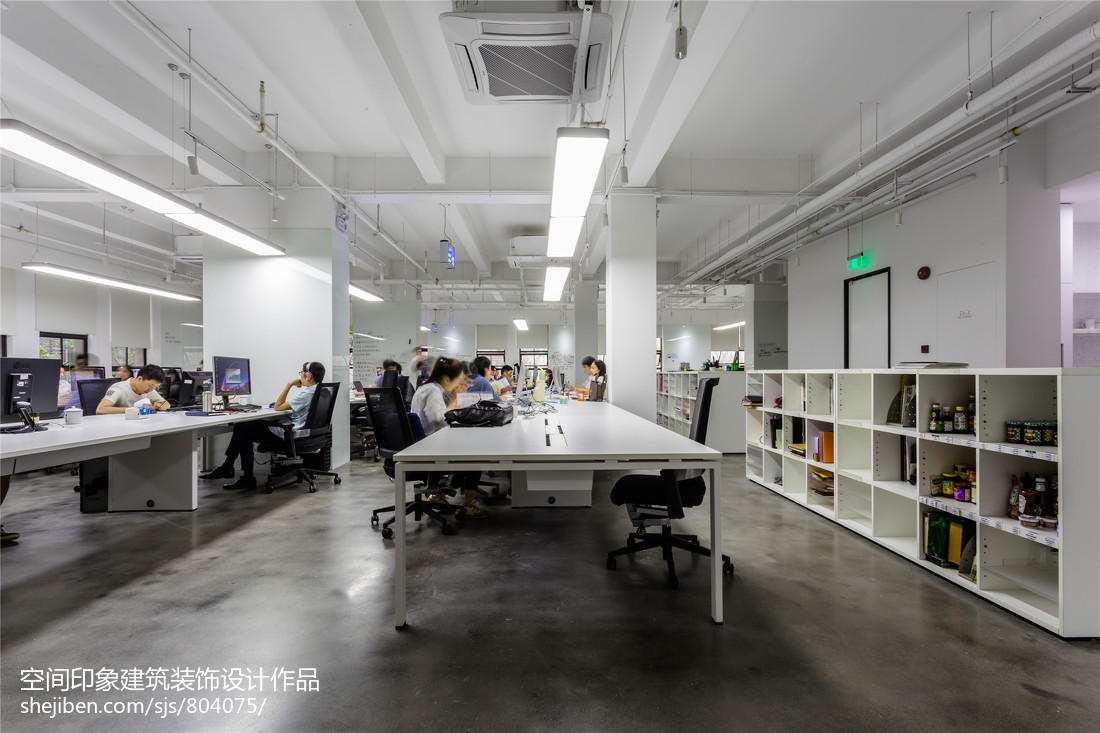 【办公室设计】创意大车间——上海华与华策略咨询公司办公室_2355408