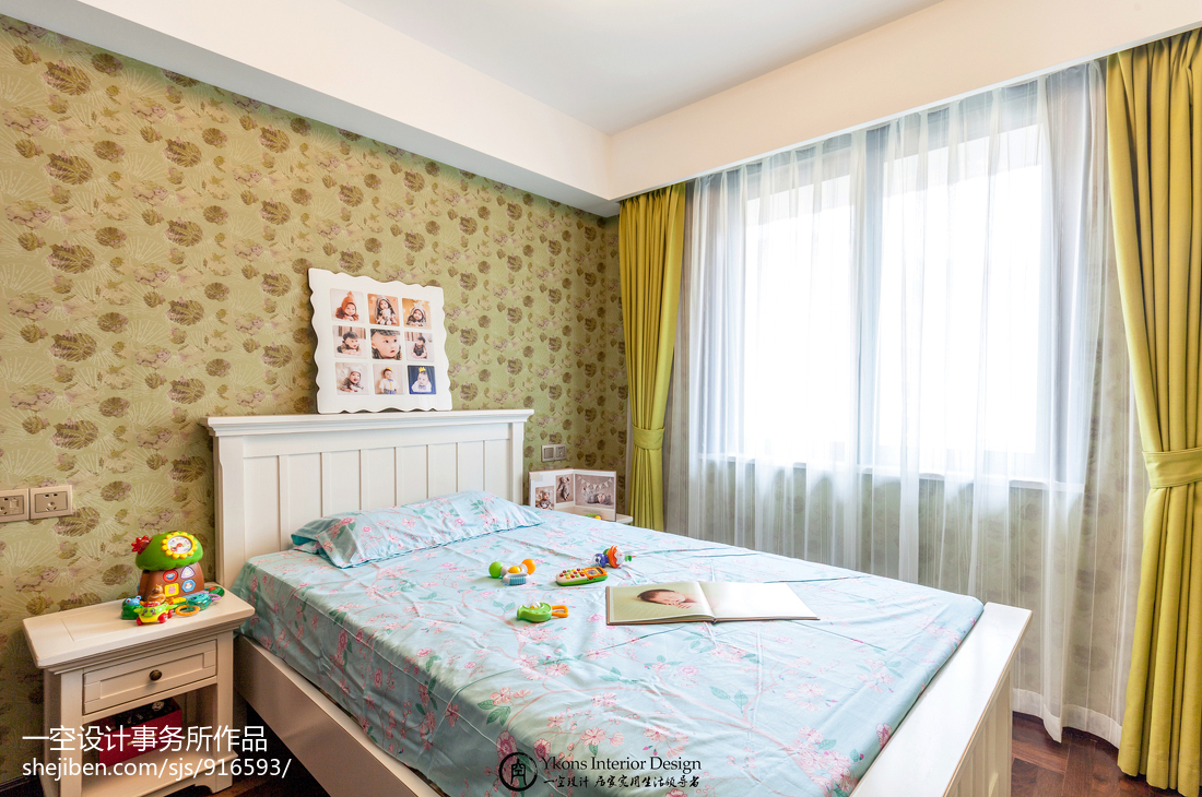 中式时尚家居儿童房设计图