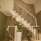 典雅欧式别墅楼梯设计