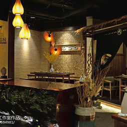 古典日式餐厅室内设计