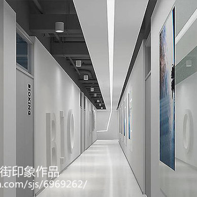 杭州宝晶生物办公室装修设计_2364144