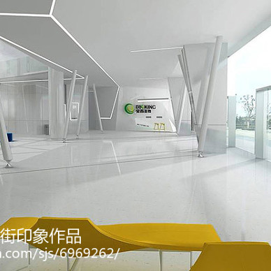 杭州宝晶生物办公室装修设计_2364145