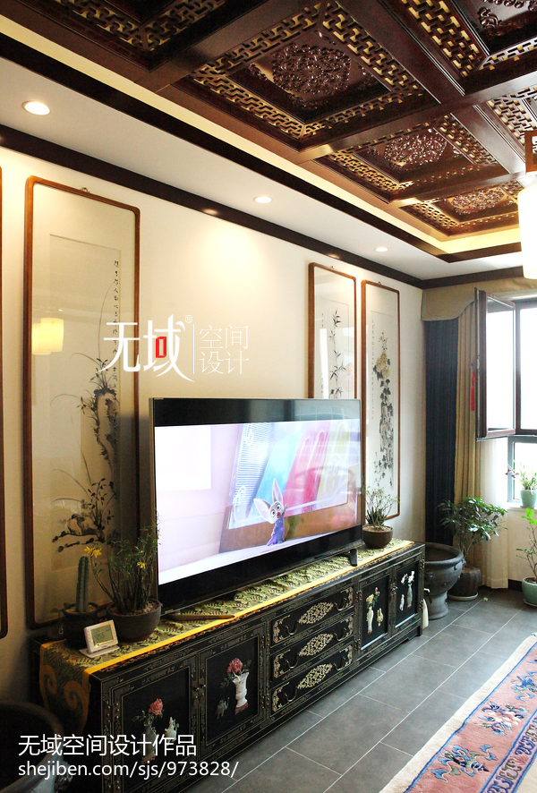 中式风格背景墙设计
