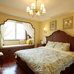 典雅美式风格家居卧室设计