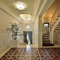现代风格别墅楼梯设计效果图