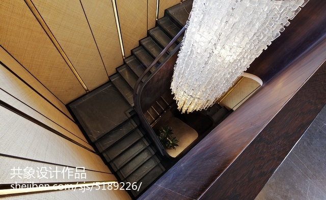 家装现代风格别墅楼梯设计