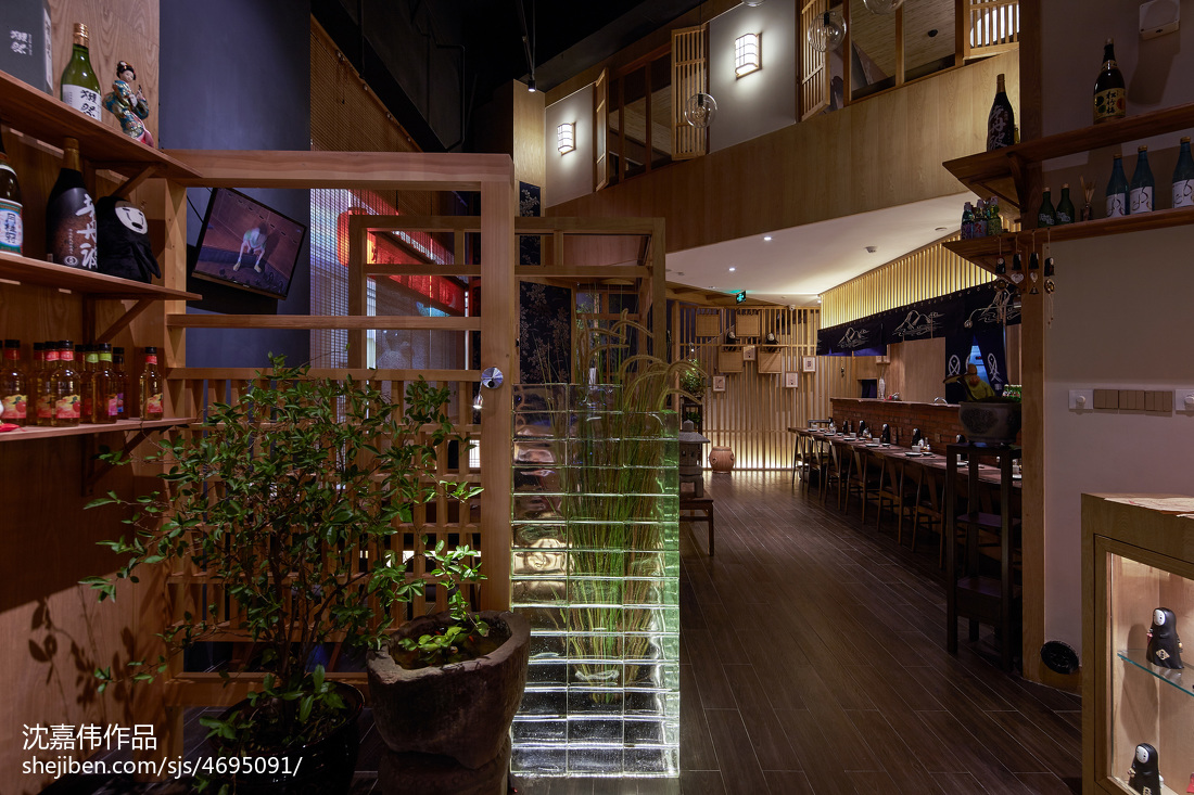 千与千寻日本料理餐厅室内设计