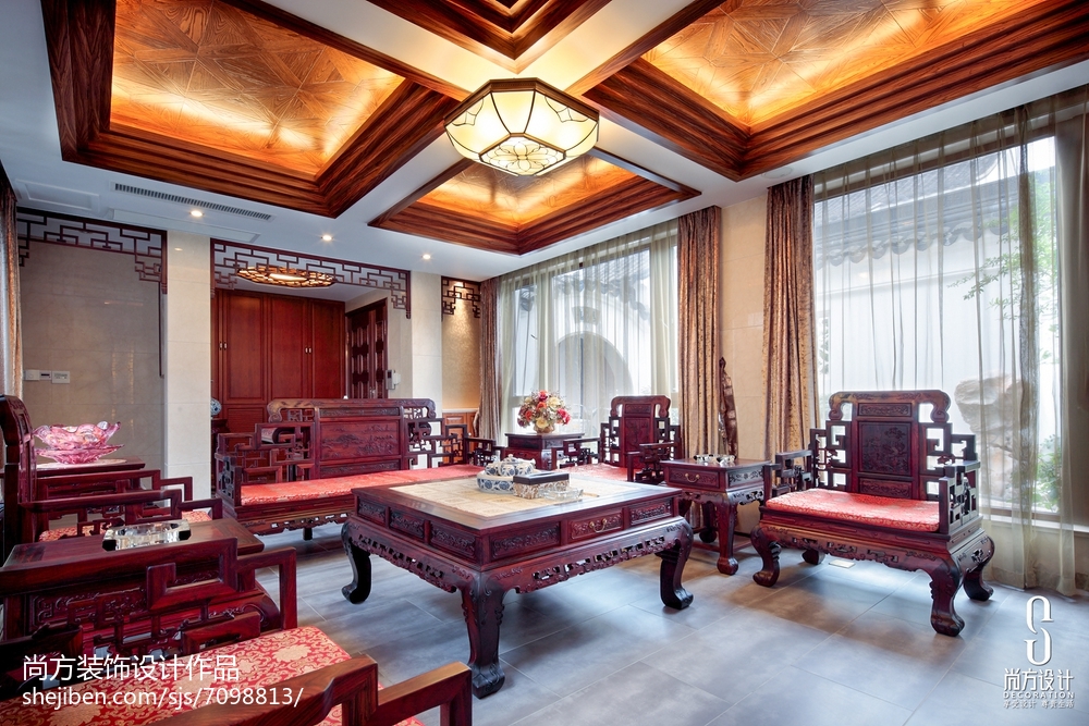 中式风范客厅设计