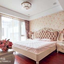 清新中式风范卧室效果图