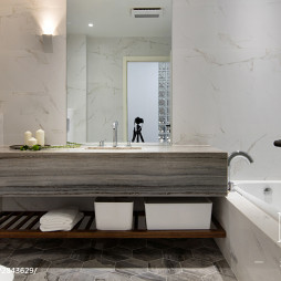 现代风格二居室卫浴设计