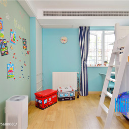 北欧风格童趣儿童房设计