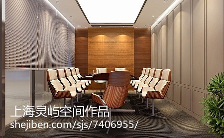 上海虹桥企业办公-现代风格_2488