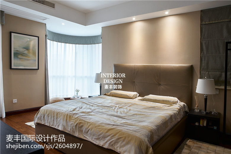 新中式风格卧室装修方案