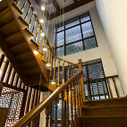 现代中式风格楼梯装修
