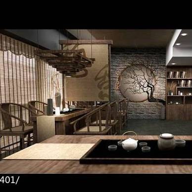 中国古典风格设计-茶道室_2548352