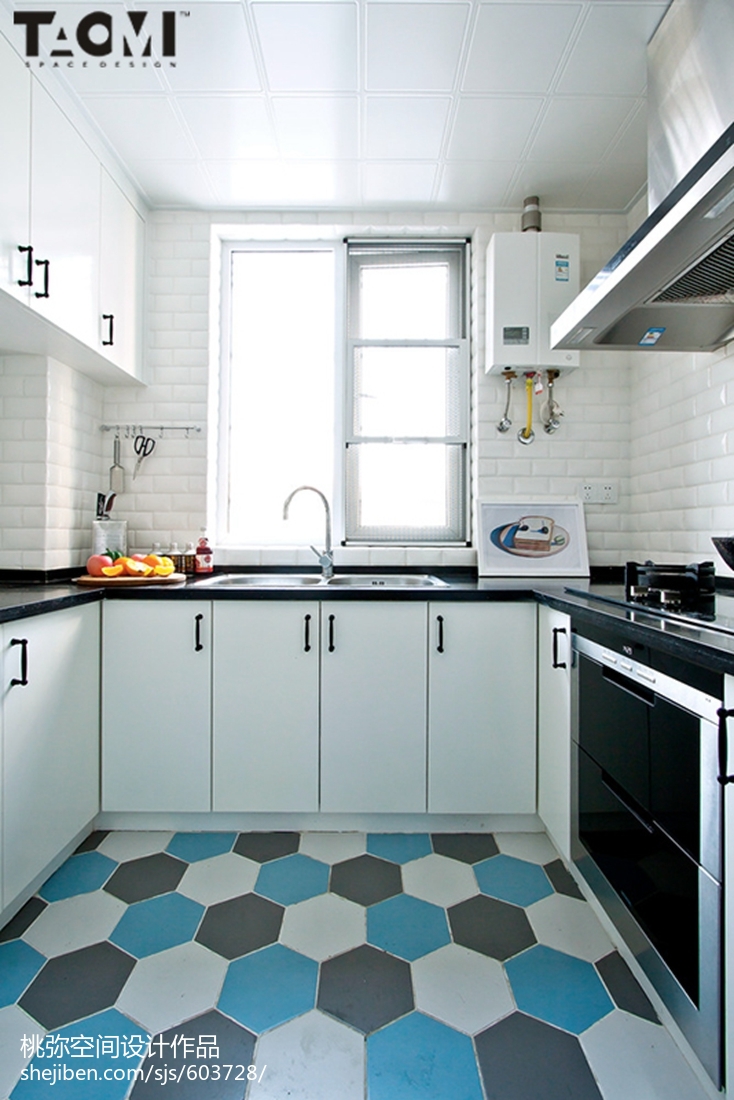 北欧风格二居室厨房设计