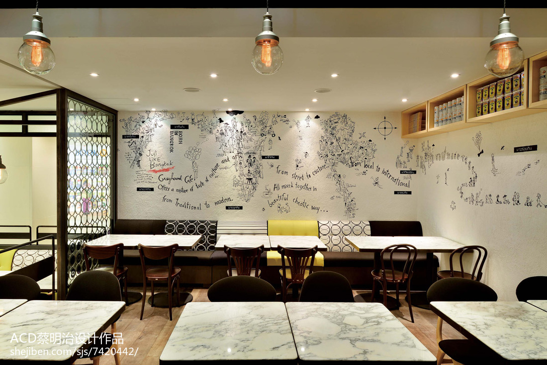 香港尖沙咀海港城 Greyhound Café 咖啡厅_2556911