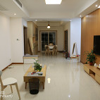 日式风格三居室客厅设计