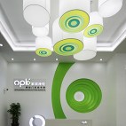 OPK欧佩克展厅前台设计