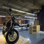 邓澍霖设计作品-摩托车销售办公室_2565562