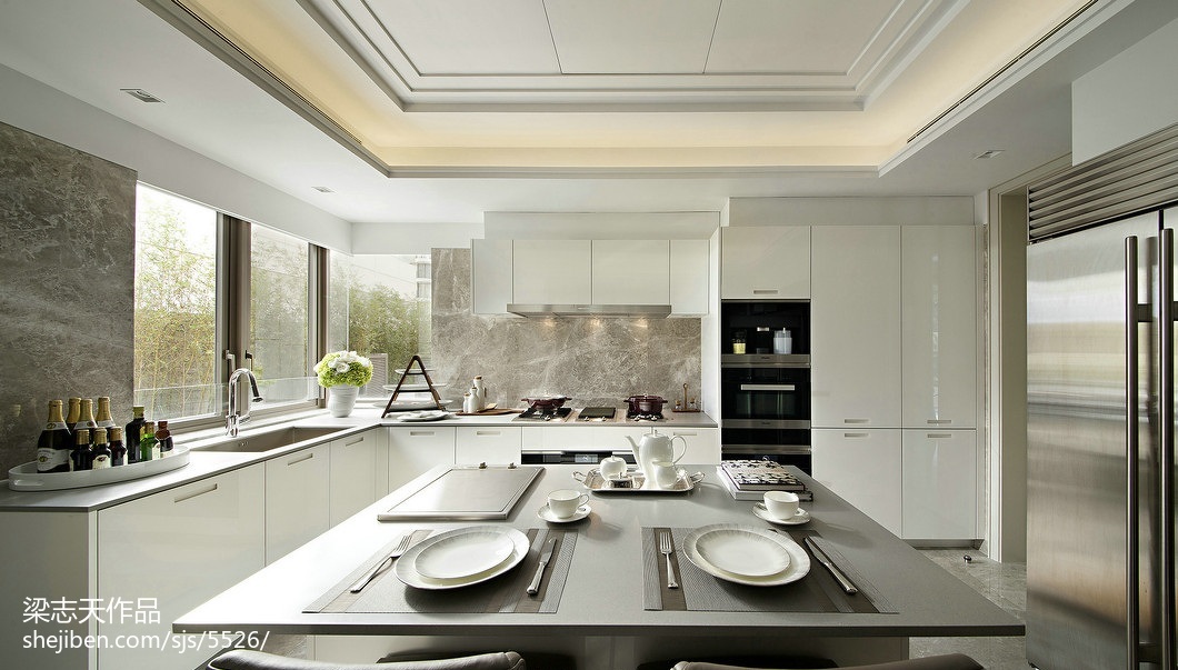 家居现代风格样板房厨房设计