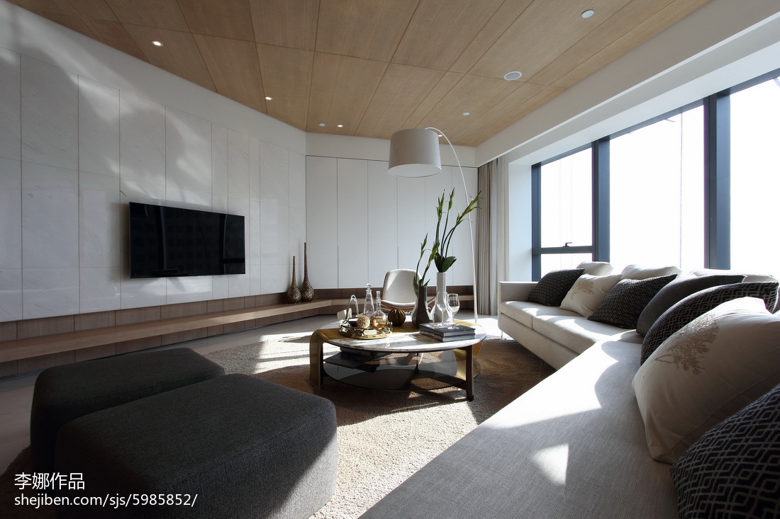 现代风格精致客厅设计