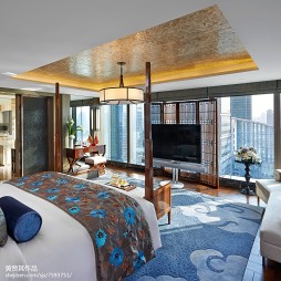 文华东方酒店创意卧室设计