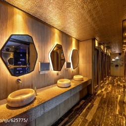 长沙祖咖酒吧洗手间设计