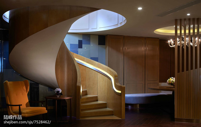 酒店式公寓楼梯设计