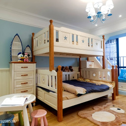 多彩法式风格儿童房装修