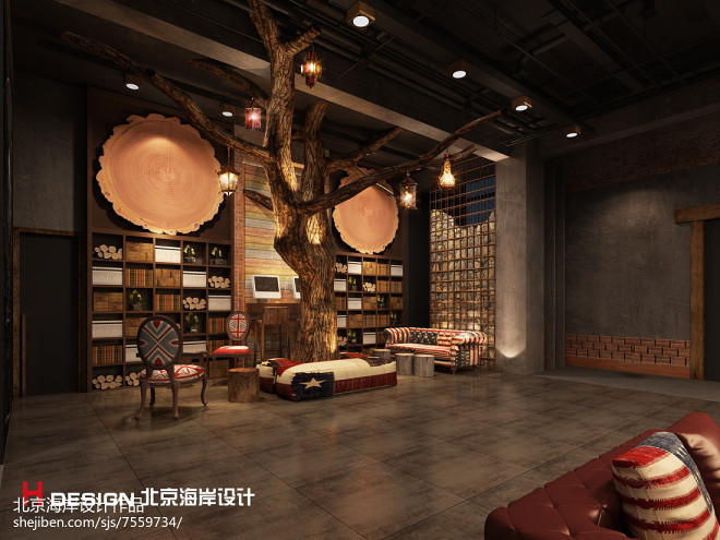 办公总部设计-北京龙之缘文化传媒公司 1