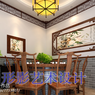 郑州生态园餐厅效果图制作_2642134