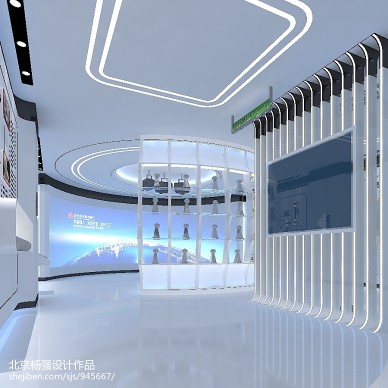 银行展厅设计—北京杨强设计_2683858