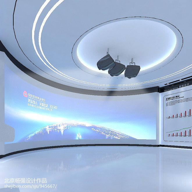 银行展厅设计—北京杨强设计_2683