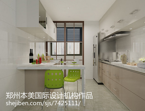 绿都紫荆华庭三居室全案设计 现代简约