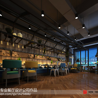 郑州餐厅设计公司-诚记茶餐厅设计效果图-【梵意设计】_2722872