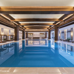 西安凯悦酒店泳池设计图