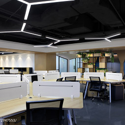 东银创新工场开放式办公区设计图片